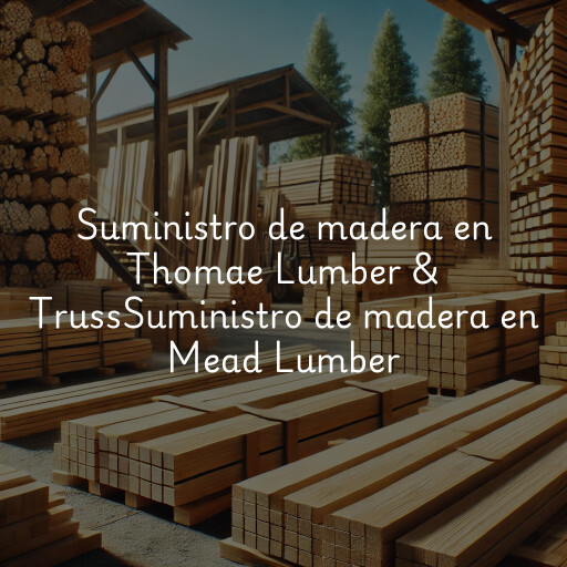 Suministro de madera en