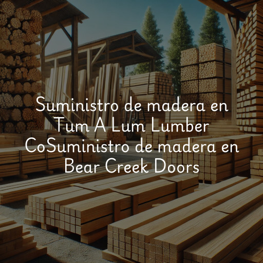 Suministro de madera en