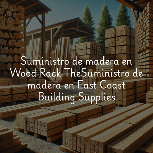 Suministro de madera en